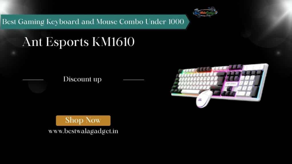 Best Gaming Keyboard and Mouse Combo Under 1000