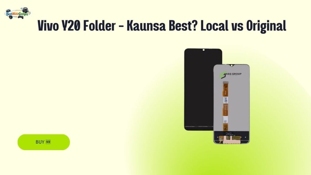 Vivo Y20 Display Price in India