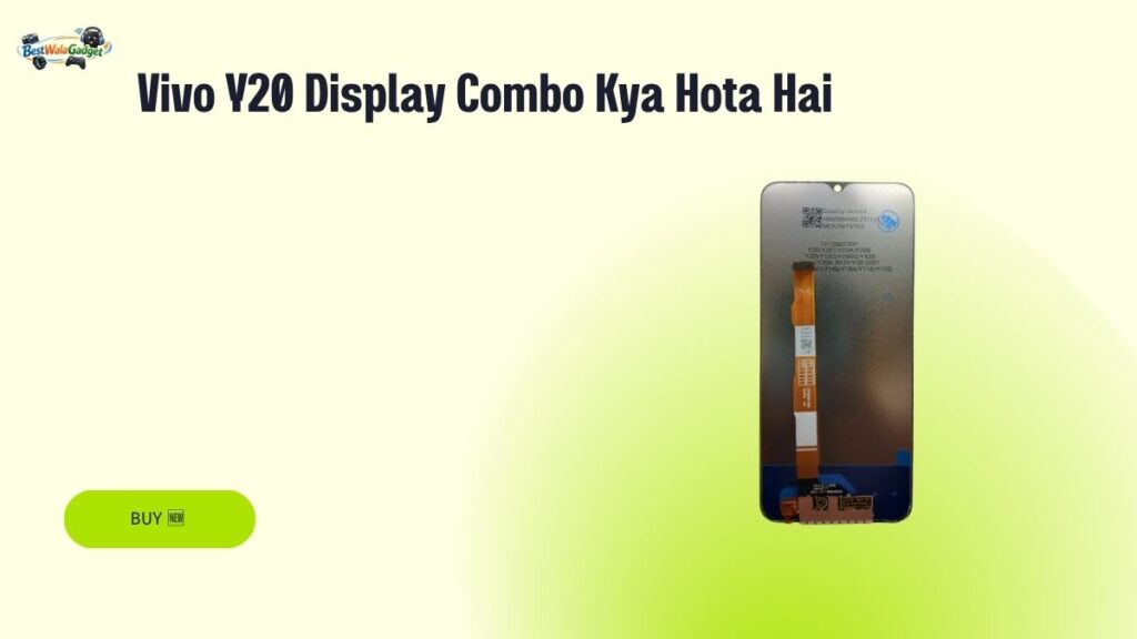 Vivo Y20 Display Price in India